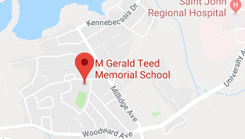 M Gerald Teed Map